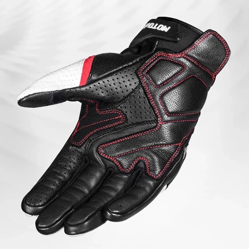 Guanti da moto in vera pelle,  - Motorcycle Glove Knuckle recensione e prezzo