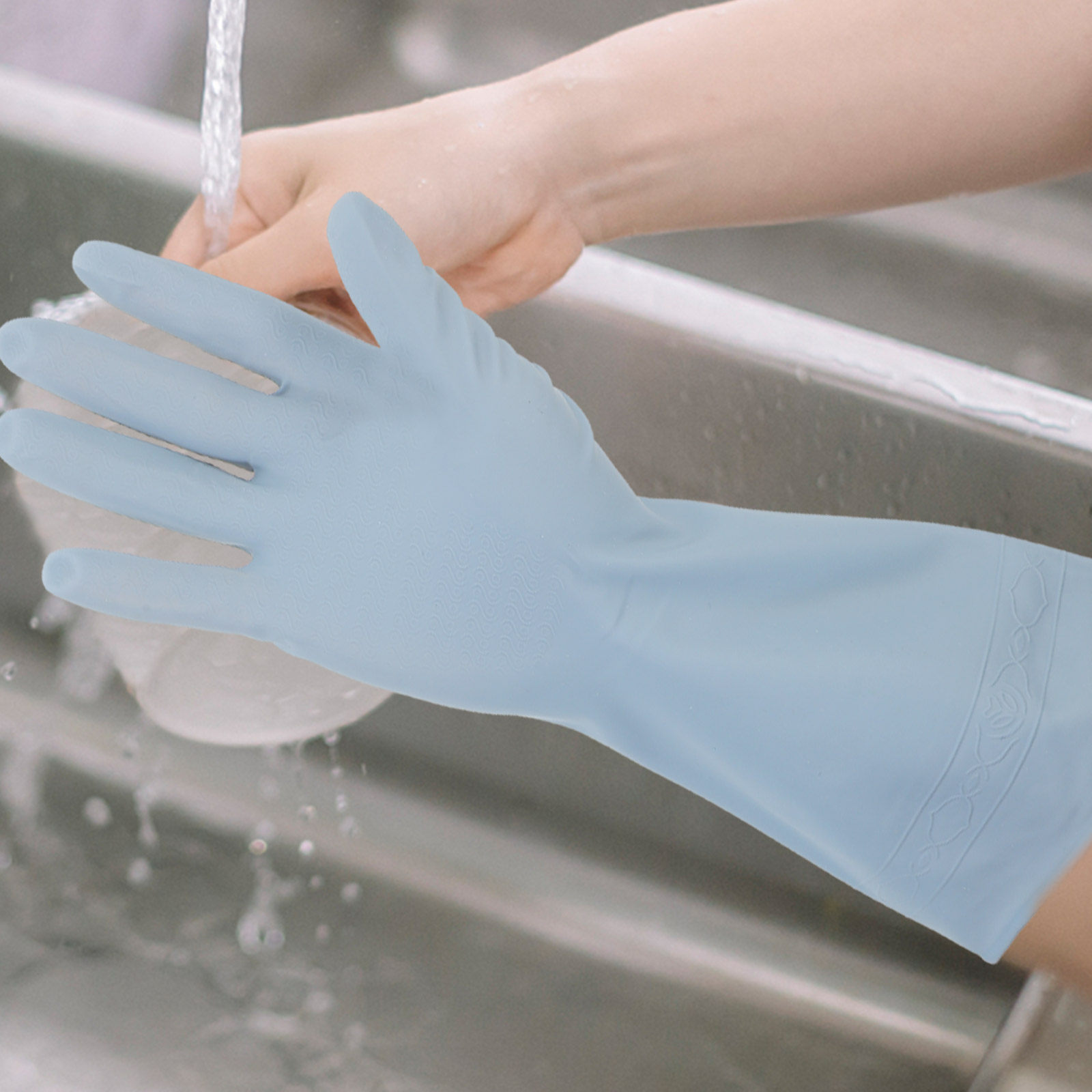 3 paia di guanti lunghi per la - Dish Glove Rubber recensione e prezzo